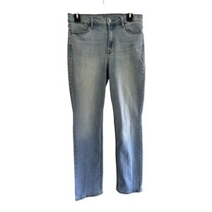 Old‎ Navy High Rise Straight Jeans Womens 8 Short Light Wash